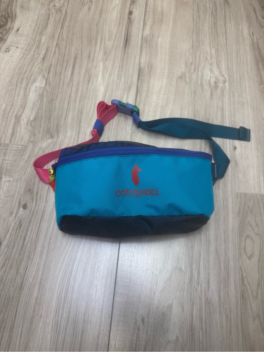 Cotopaxi Blue Outdoor Hiking Fanny Pack